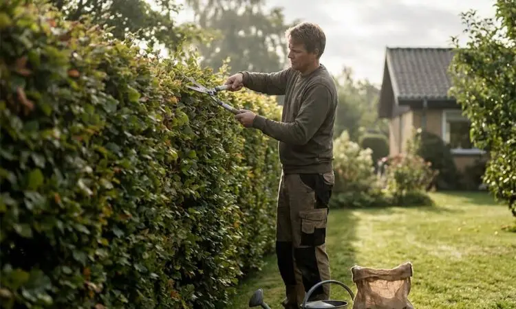 Pleje af hæk