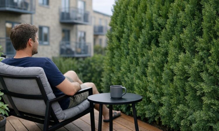 Hvordan konstant synlighed påvirker udendørs afslapning